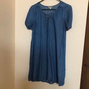 Lucky Brand denim colored mini dress